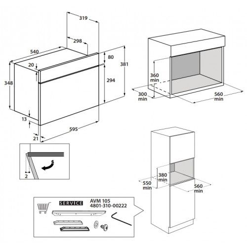 Микроволновая печь Hotpoint-Ariston MN 512 IX HA