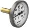 Термометр манометрический  Ø63 мм 120°C 5см 1/2'' CL 2,0 Bimetal Pakkens 0634020105