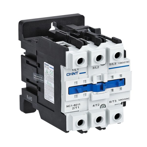 Kontaktor NC1-8011 80А 230В/АС3 1NO+1НЗ 50/60Hz (CHINT) 222934