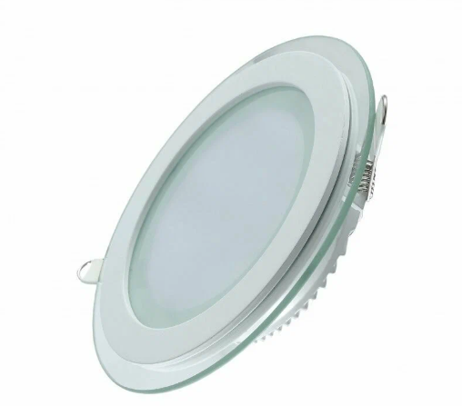 LED şüşə panel işıqlandırması Modi 0108 (dairəvi), 8W