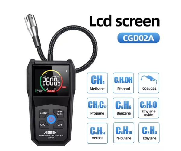 Qaz sızması detektoru MESTEK CGD02A