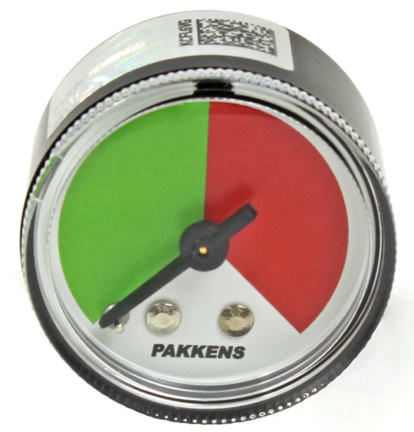 Manometr quru tipli (0-2 bar 40 mm, 1/8") Pakkens 040100020310