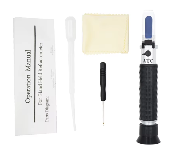 Refraktometr suyun duzluluğu ölçən RF006BX (0–10%, ATC) Refraktometr suyun duzluluğu ölçən RF006BX (0–10%, ATC)