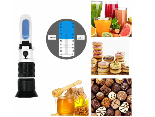 Refraktometr şəkər üçün RF007BX (0–90% Brix) Refraktometr şəkər üçün RF007BX (0–90% Brix)