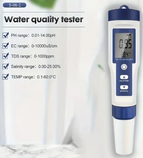 Multifunksional PH metr JQ-005, BT