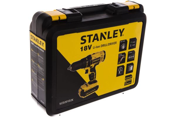 Дрель-шуруповерт Stanley SCD201D2K-RU