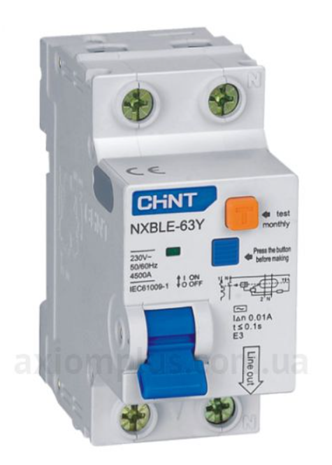 Differensial açar NXBLE-63Y 1P+N C6 10мА AC 4,5кА (CHINT)105523