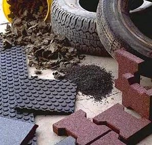Rezin qırıntıları qranullaşdırılmış / ton