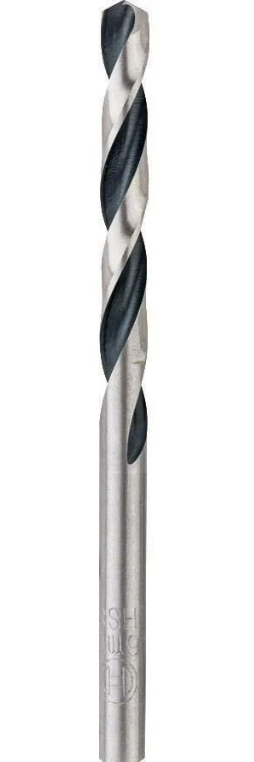 Burğu metal üçün 10 HSS Pointteq 6 mm (10 ədəd) Bosch 2608577228