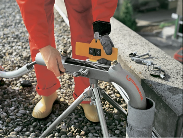 Boru təmizləyici cihaz elektrik portativ Rothenberger R600, 72675