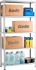 Стеллаж металлический MS STRONG 200/100X40/4