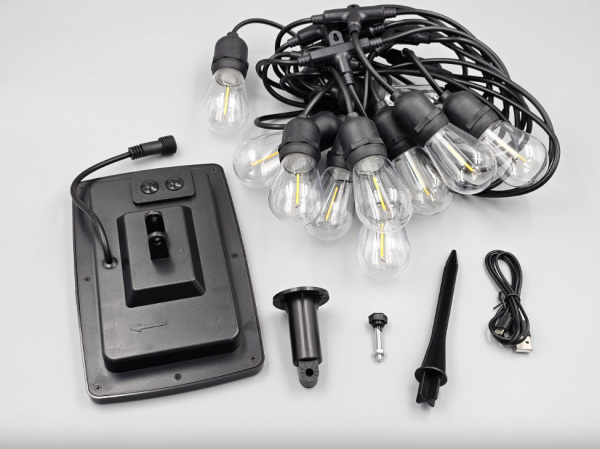Dekorativ işıq günəş enerjili Modi SLB-7M10B, 7m, 3.7V