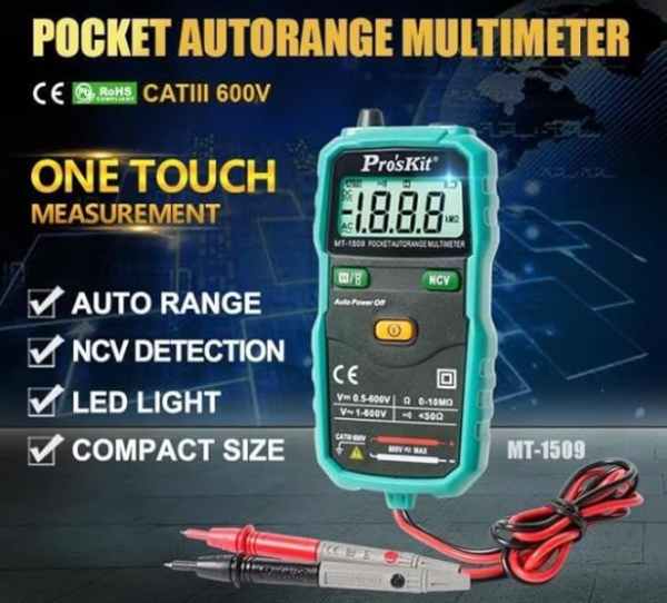 Multimetr rəqəmsal Pro'skit MT-1509
