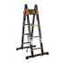 Лестница телескопическая, 6.6 м / 8 ступеней, Maxko EME3066B