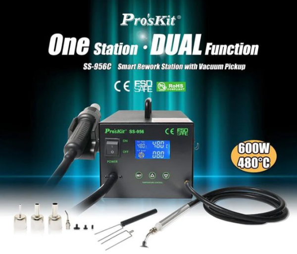 Rəqəmsal lehimləyə stansiyası Pro'skit SS-956B