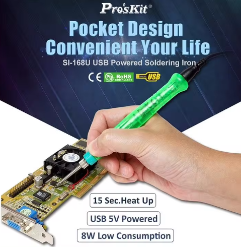 Lehimləmə dəmir (ağac üçün) Pro'skit SI-168U