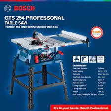 Masaüstü mişar Bosch GTS 254 0601B45000